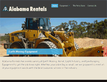 Tablet Screenshot of alabama-rentals.com